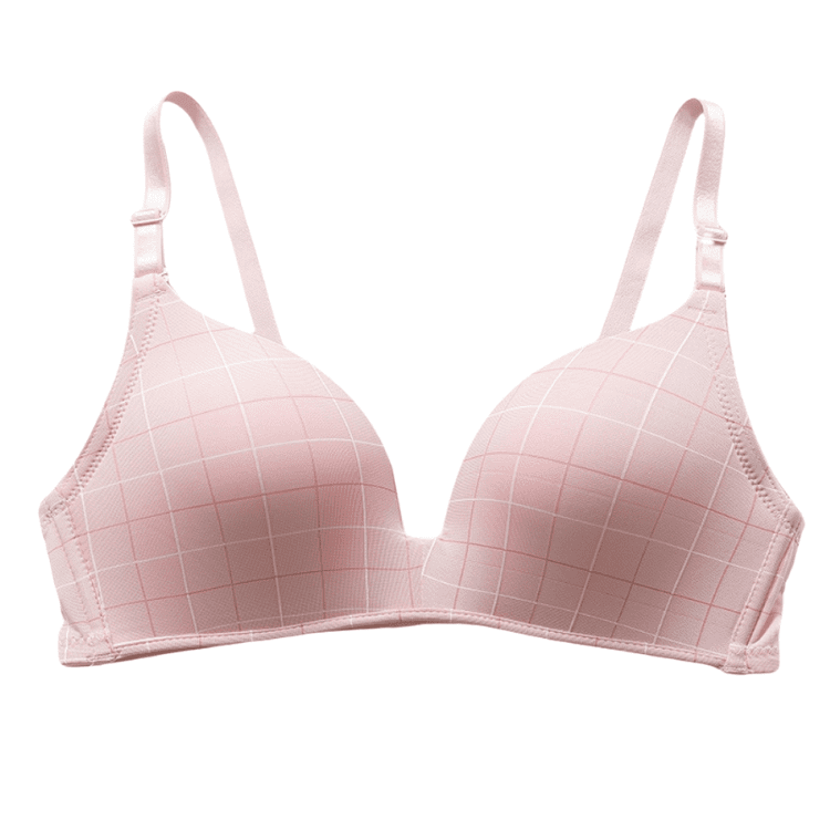 Push-Up Padded Grid Bra
