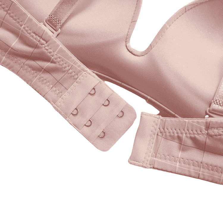 Push-Up Padded Grid Bra