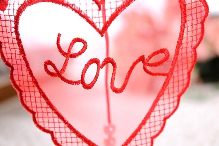 Lace Love-Letter Thongs Panties