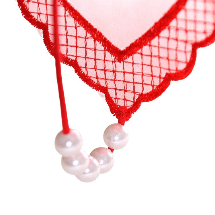 Lace Love-Letter Thongs Panties