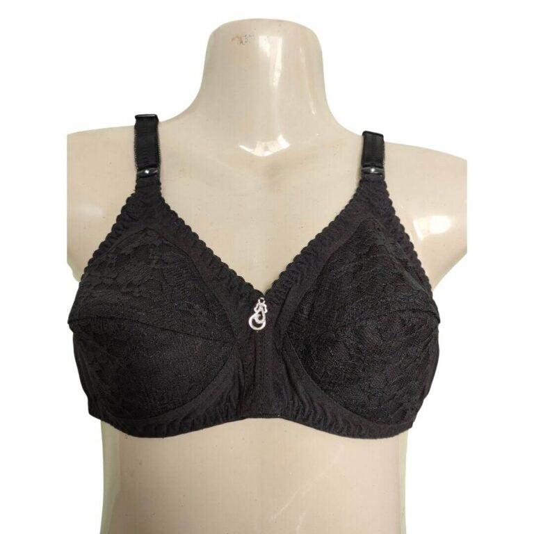 Double layer pure Cotton Net Bra