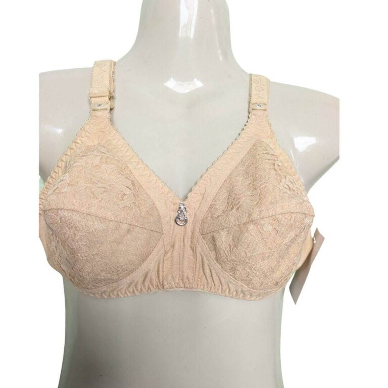 Double layer pure Cotton Net Bra